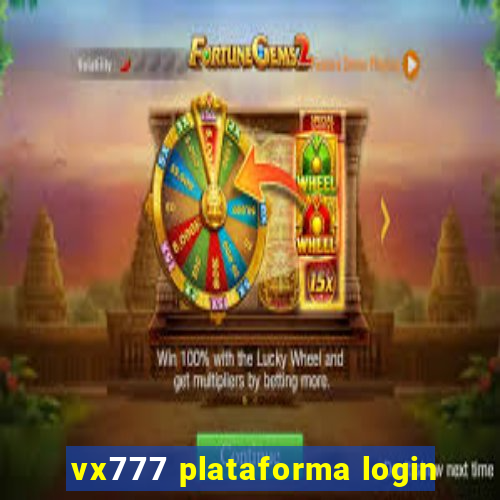 vx777 plataforma login